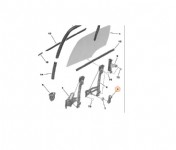 Citröen C3 Arka Cam Açma Kolu Manuel Orjinal