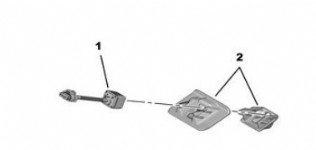 Citröen C4 X Kamera Destek Ayağı Orjinal