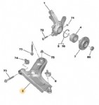 Opel Frontera Ov24 Ön Sol Salıncak Orjinal
