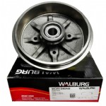 Citroen C3 B618 Arka Fren Kampanası Abs Okuyuculu Bilyalı Set Walburg Marka