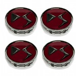 DS4 D41 Çelik Jant Orta Göbeği Kırmızı 4 Adet Takım Orjinal