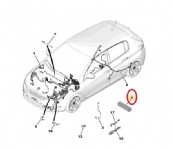 Peugeot 5008 P87E Far Ayar Sensörü Kablo Demedı Orjinal