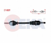 Citroen C3 SAĞ AKS 1.4 16 Valf Dizel Veka